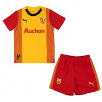 Dětský fotbalový dres RC Lens 2023-24 Domácí Krátký Rukáv (+ trenýrky)